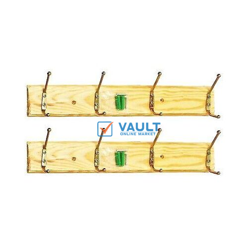 Coat Rack, Wall Mounted Tri Hooks, Heavy-duty, Non-slip Coat Hook, Home Wall Hanger