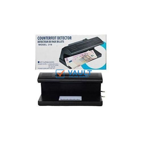 DC Fake Note Money Detector Machine For Dry Cells Only - Black