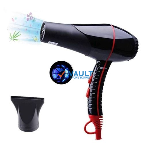 Professional Electric Hair Dryer - Black