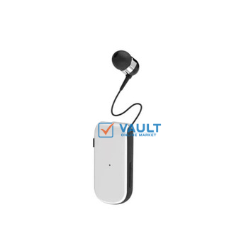 Art K50 Wireless Stereo Clip-on Headset, Bluetooth, Call Reminder, Vibration, Sports Retractable Collar Clip, Phone Earphones Single Ear Hands Free With Wire - Multicolor