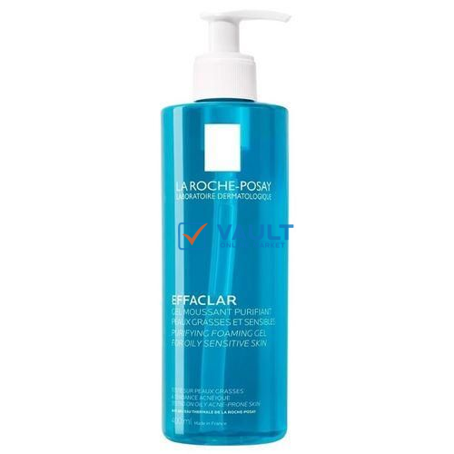 La Roche Posay Effaclar Purifying Foaming Gel For Oily Sensitive Skin, 400ml