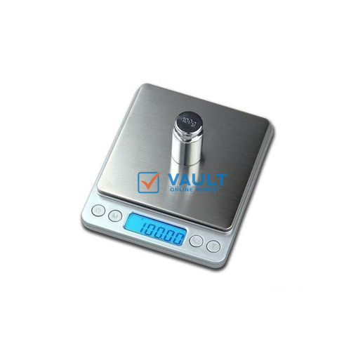 Digital Kitchen Weighing Scale 500g - Silver