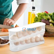 12Pcs Double Layer Egg Storage Box