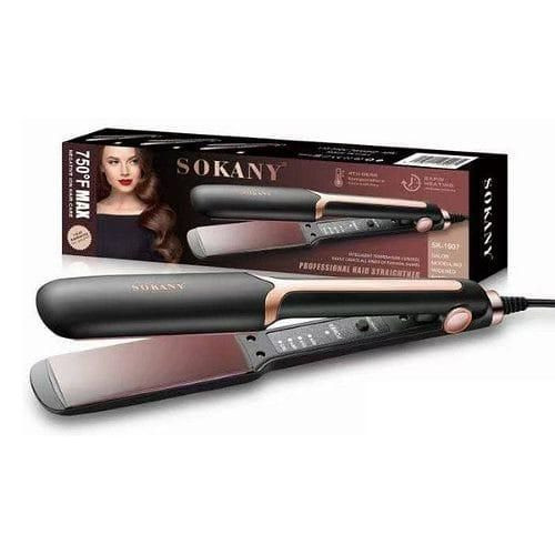 Sokany Professional Hair Straightener Curling Iron- Multicolor