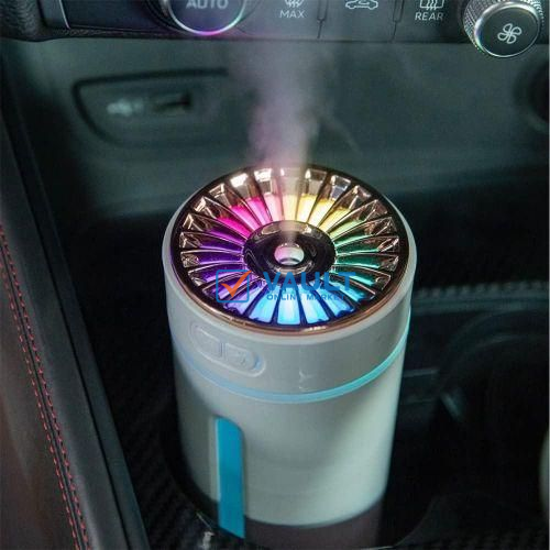 Humidifier with LED Night Light. For the office, bedroom. Cordless Humidifiers. Air Humidifier for Baby, Cool Mist with Night Light, Waterless, Auto-Off, White, Pink, Black