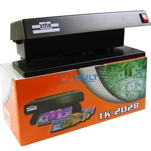Counterfeit Money Currency Detector - Black