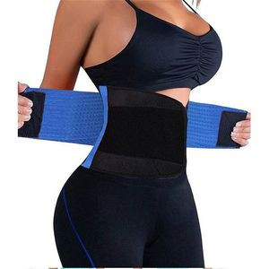 Waist Hot Belt Power Shapper - Blue & Black.