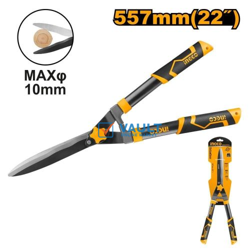 INGCO Hedge Shear 557 mm - Black & Orange