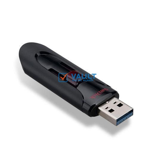 Sandisk CZ600 U Disk, Capacity: 32GB, Black