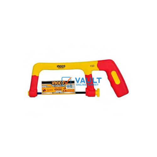 INGCO Insulated Junior Hacksaw (150mm) HIJH3001 - Red/Yellow