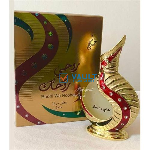 ROOHI wa Roshak Concentrated Oil Arabic Perfume by Khadlaj