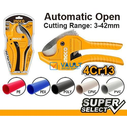 INGCO PVC Pipe Cutter - Orange