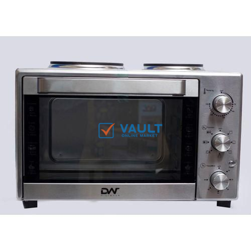 Digiwave 40 Litres Digital Pad Electric Oven Toaster Cooker Grill Rotisserie Double Glass