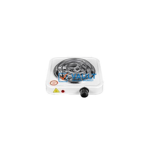 Hot Plate Electric Cooker- Single-Coil - White