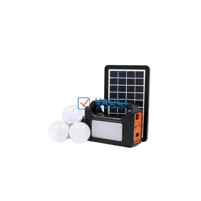 Mini Solar Lighting System With 5 Lights-Multicolor