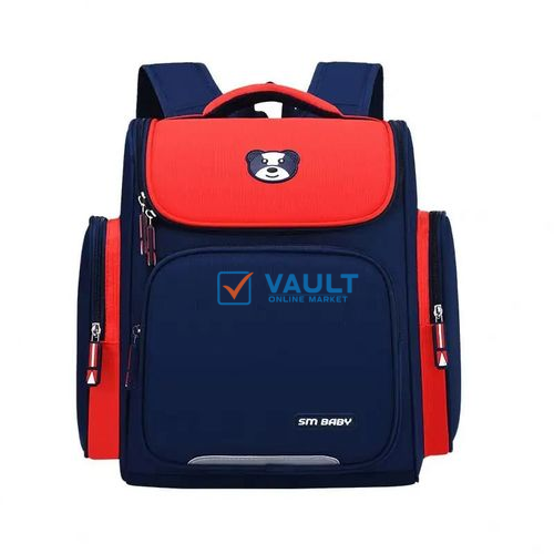 Durable School Bag, Red