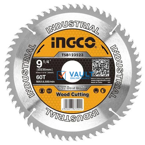 INGCO TSB123523 TCT Saw Blade - 235mm - Silver