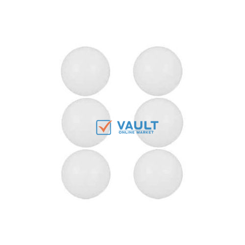 Table Tennis Balls, Set Of 6 Pcs
