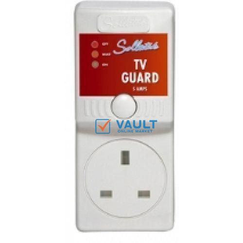 Electronics Tv Guard 13Amps TV Power Stabilizer - White