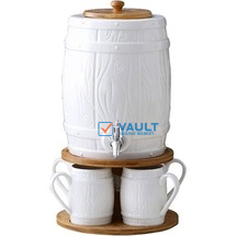 Ceramic Hot And Cold Kettle Set With Faucet