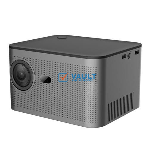 HD Super HY350 H713 BT5.0 HD, 1080P Image, Movie, Video, Voice Output. Android 11 System, 350ANSI FHD, Home Theater, Video, Smart Projector, Home Cinema- Silver/Grey