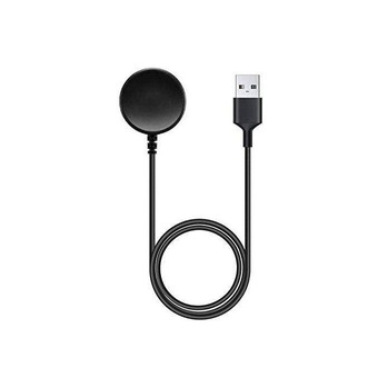 JW106 Charger Compatible with Samsung Galaxy Watch Active 1 2, Galaxy Watch 3ï¼Å' SM-R500/SM-R830/SM-R820/SM-R840/SM-R850 - USB Charging Cable 3.3ft 100cm - Smartwatch Accessories, Black