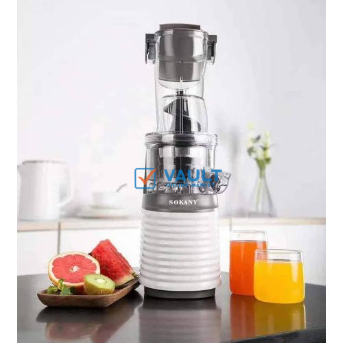 Sokany Cold Press Machine Stainless Steel Whole Slow Juicer Electric Vegetables Fruit Big Mouth Slow Juicer Extractor Machine