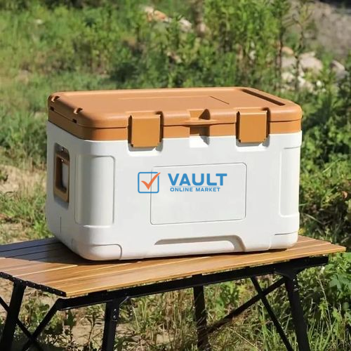 50 Litre Ice Chest, Camping Ice Cooler Insulated Portable Cooler