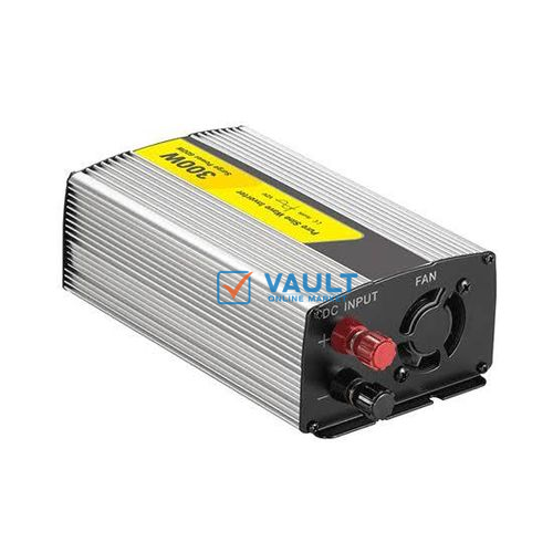 100 Watts Solar Panel Kit + 50AH Solar Battery + 10AH Controller + 300watts Invertor + 50M Cable Roll 1.5mm -Black